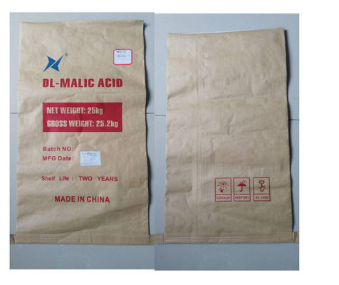 Polvere acida malica igroscopica del regolatore 25kg/Bag DL di acidità del commestibile