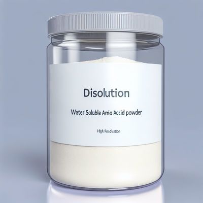 Dissoluzione Acido amino idrosolubile in polvere Bianco a giallo chiaro in polvere Senza odore o leggero odore