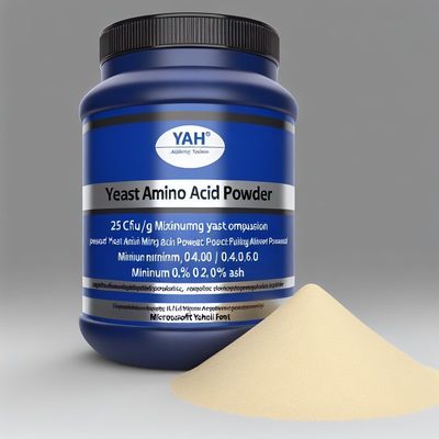 Lievito 25UFC/g Max Polvere di Aminoacidi per un Ottimale Equilibrio del pH 4.0-6.0 e Benefici per la Salute Ceneri 0.2% Min