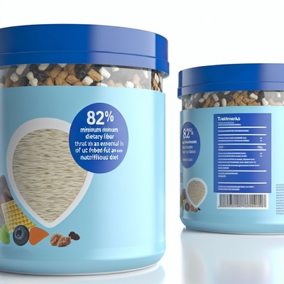 82% Min. Dietary Fiber L'ingrediente essenziale per una dieta senza grassi e nutriente