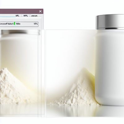 Polvere da bianca a giallo chiaro DOSAGGIO 90% Min. Carica batterica totale 1000 UFC/g Max